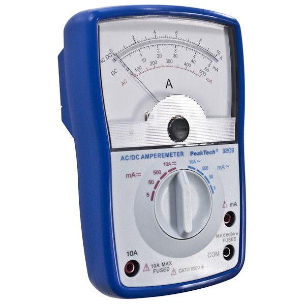 PeakTech P 3295 Analog Ammeter ~ 10A AC/DC 